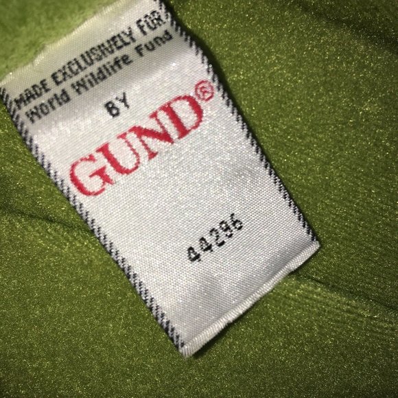 Gund Hand Puppet Frog Plush Green Stuffed Animal World Wildlife Fund WWF Froggy - Picture 6 of 12